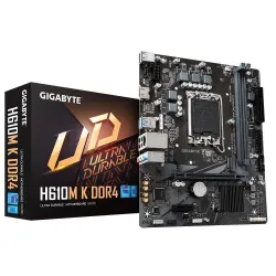 Płyta Główna H610 S1700 MATX/H610M K DDR4 2.0 Gigabyte