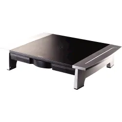 Monitor Acc Riser STANDARD/BLACK/SILVER 8031101 Fellowes
