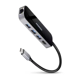 I/O Hub USB-C 6IN1/0.2M HMC-6GL Axagon