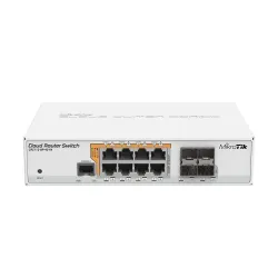Net ROUTER/SWITCH 8PORT 1000M/4SFP CRS112-8P-4S-IN Mikrotik