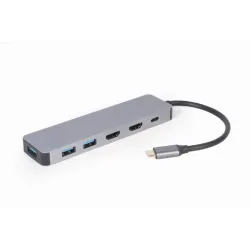 I/O Adapter USB-C To HDMI/USB3/3IN1 A-CM-COMBO3-03 Gembird