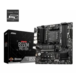 Płyta Główna Amd B550 SAM4 MATX/B550M PRO-VDH Msi
