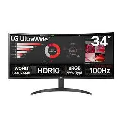 Monitor Lcd 34" VA/34WR50QK-B Lg