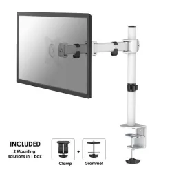 Monitor Acc Desk MOUNT/10-30" NM-D135WHITE Neomounts
