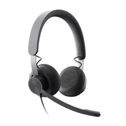 Słuchawki Zone WIRED/DARK Szary 981-000875 Logitech