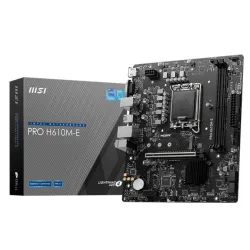 Płyta Główna H610 S1700 MATX/PRO H610M-E Msi