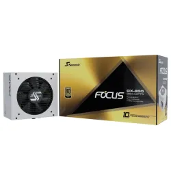 Zasilacz Atx 850W/FOCUS-GX-850-V4-WHITE Seasonic