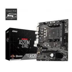 Płyta Główna Amd A520 SAM4 MATX/A520M-A Pro Msi