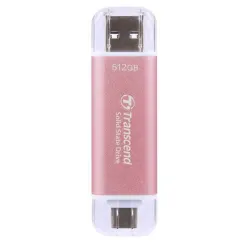 Ssd USB3.0 512GB EXT. A/C/PINK TS512GESD310P Transcend