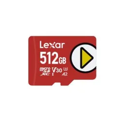 Memory Micro Sdxc 512GB UHS-I/PLAY LMSPLAY512G-BNSNG Lexar