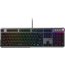 Klawiatura Gaming Czarny US/STRIKE 600 Silent Msi