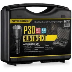 Latarka Hunting 1000 LUMENS/NEW P30HUNTING Kit Nitecore