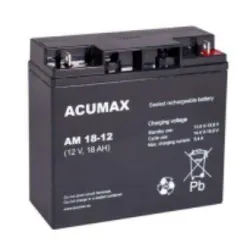 Battery 12V 18AH VRLA/AM18-12 Acumax Emu