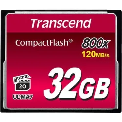 Memory Compact Flash 32GB/800X TS32GCF800 Transcend