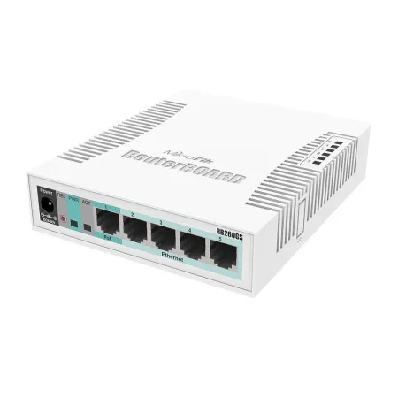 Net Switch 5PORT 1000M/CSS106-5G-1S Mikrotik