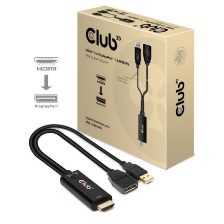 I/O Adapter Hdmi To DP/ACTIVE M/F CAC-1331 CLUB3D