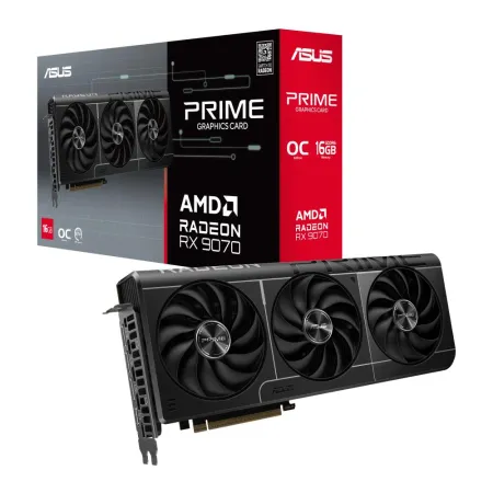 Karta Graficzna PCIE16 RX9070 16GB GDDR6/PRIME-RX9070-O16G Asus