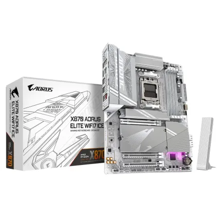 Płyta Główna Amd X870E SAM5 ATX/X870E A Elite WF7 Ice Gigabyte