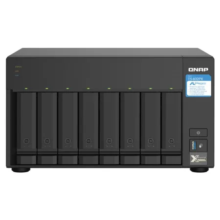 Nas Storage Tower 8BAY/NO Hdd TS-832PX-4G Qnap