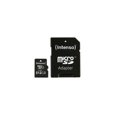 Memory Micro Sdxc 512GB UHS-I/W/ADAPTER 3423493 Intenso
