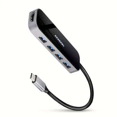 I/O Hub USB-C 6IN1/0.2M HMC-6H4A Axagon