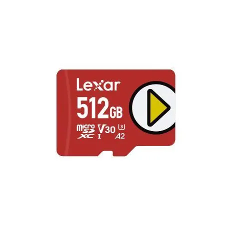 Memory Micro Sdxc 512GB UHS-I/PLAY LMSPLAY512G-BNSNG Lexar