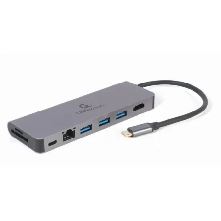 I/O Adapter USB-C To HDMI/USB3/5IN1 A-CM-COMBO5-05 Gembird
