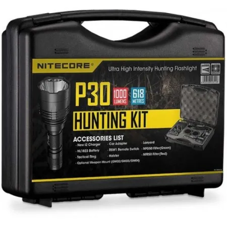 Latarka Hunting 1000 LUMENS/NEW P30HUNTING Kit Nitecore