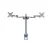 Tv Set Acc Desk Mount SILVER/10-26" FPMA-D935D Neomounts