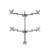 Tv Set Acc Desk Mount SILVER/10-26" FPMA-D935D4 Neomounts