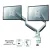 Monitor Acc Desk Mount 10-32"/NM-D750DSILVER Neomounts