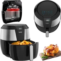 Tefal EY701D Easy Fry XXL Air Fryer black/stainless steel