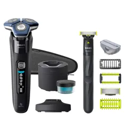 Philips Series 7000 Wet & Dry Shaver incl. Philips OneBlade czarny