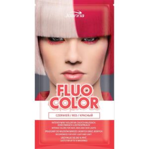 Fluo Color szamponetka koloryzująca Czerwień 35g