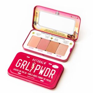 Autobalm GRL PWDR Cheeks On the Go paleta róży do policzków